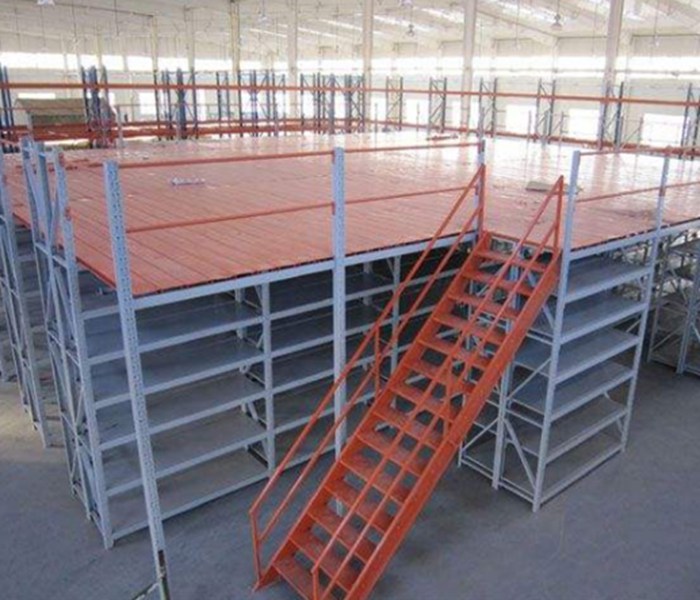 阁楼式仓储货架 (2)