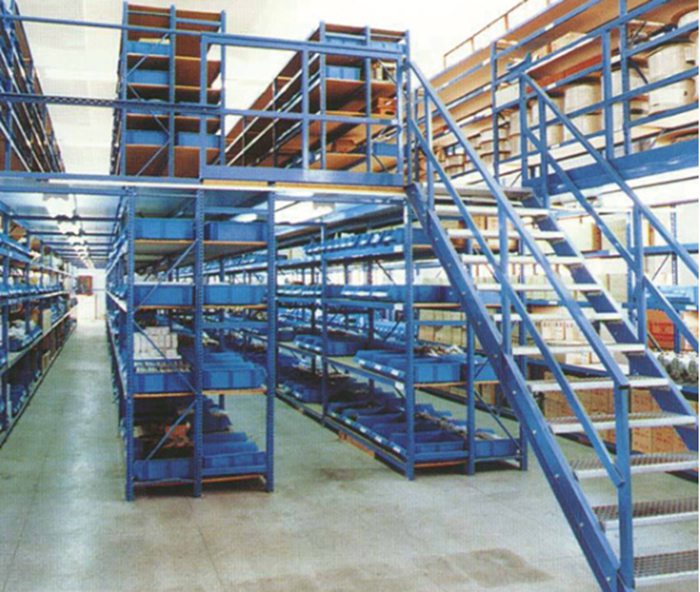 阁楼式仓储货架 (4)